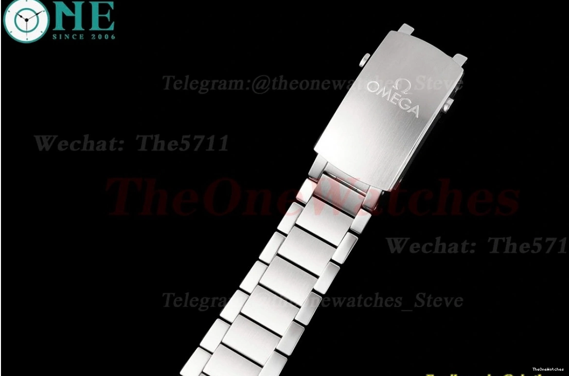 SS A8912 41mm SS 300m Date Dial No Seamaster Black VSF 1228